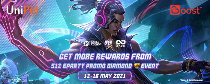 Get More Rewards During 512 E-Party! 💎